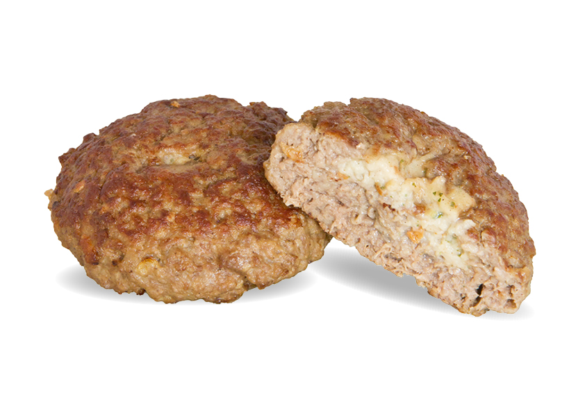 Kantarellitäytteinen pannupihvi 130 g